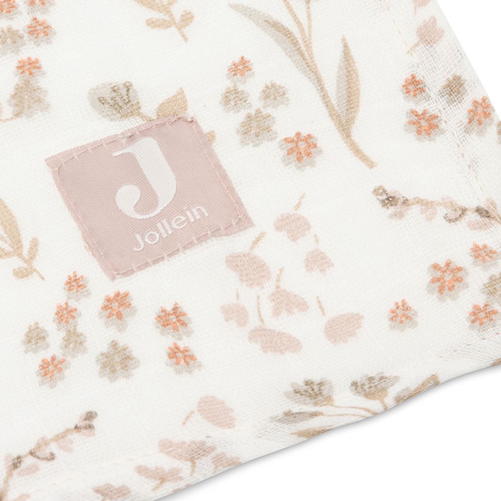 Jollein Tetradoek XL Bloomy - 2 stuks