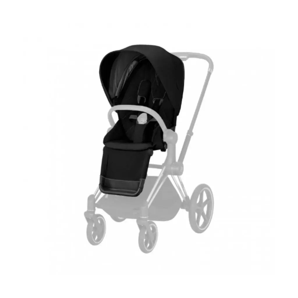 Zitje voor wandelwagen Cybex Priam, deep black, black