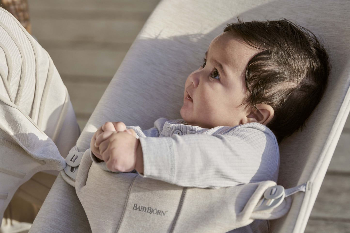BabyBjörn Relax Bliss Jersey Lichtbeige