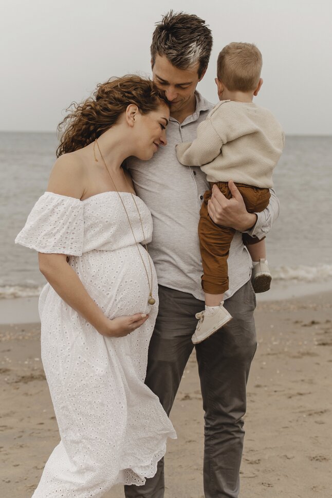 Proud Mama Grelot de grossesse or/vert