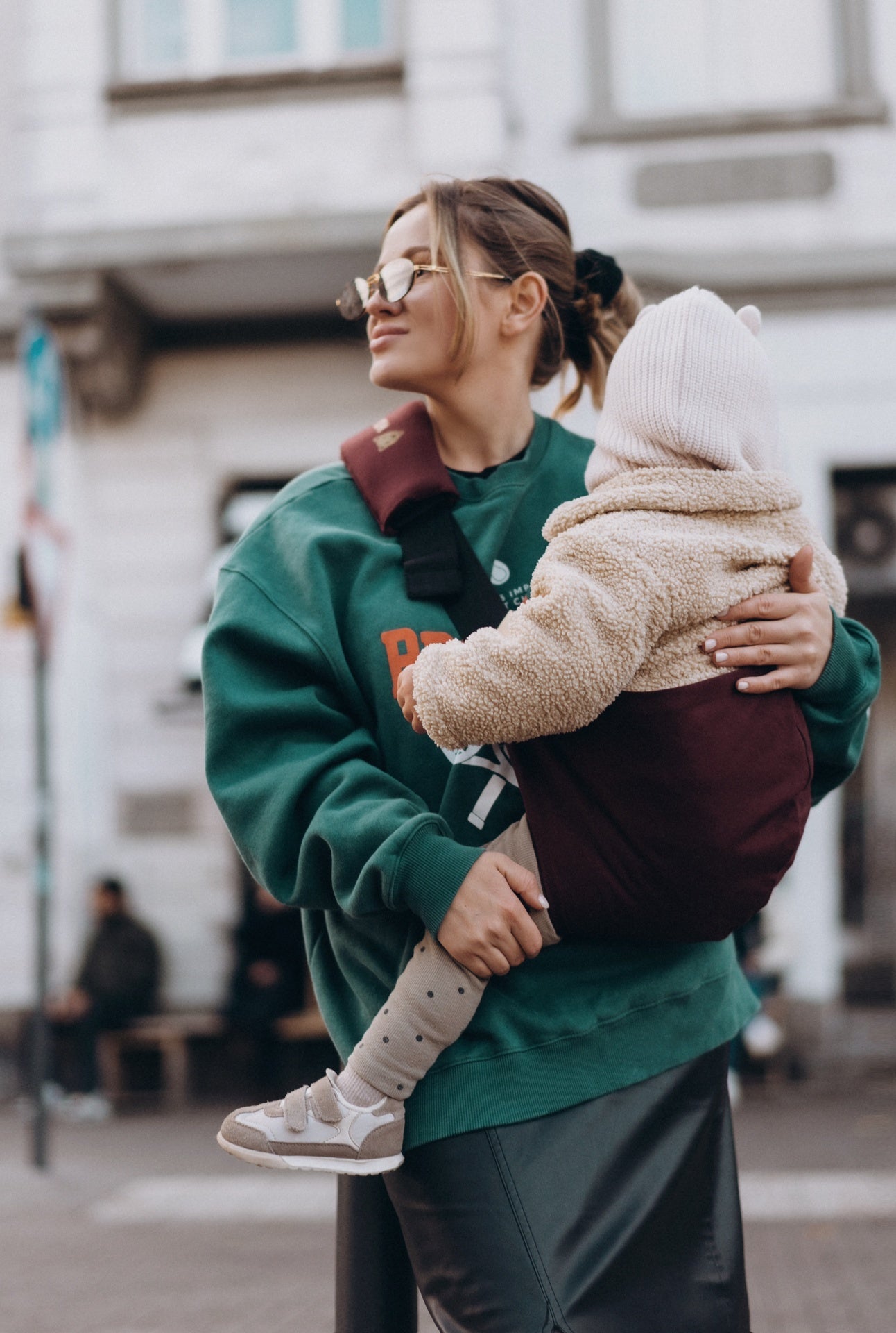 Wildride Draagzak Toddler Swing Carrier Merlot