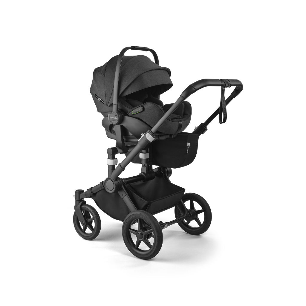 Bugaboo Draagbare autostoel Otter by Nuna R129 Groep 0+ Mineral Washed Black