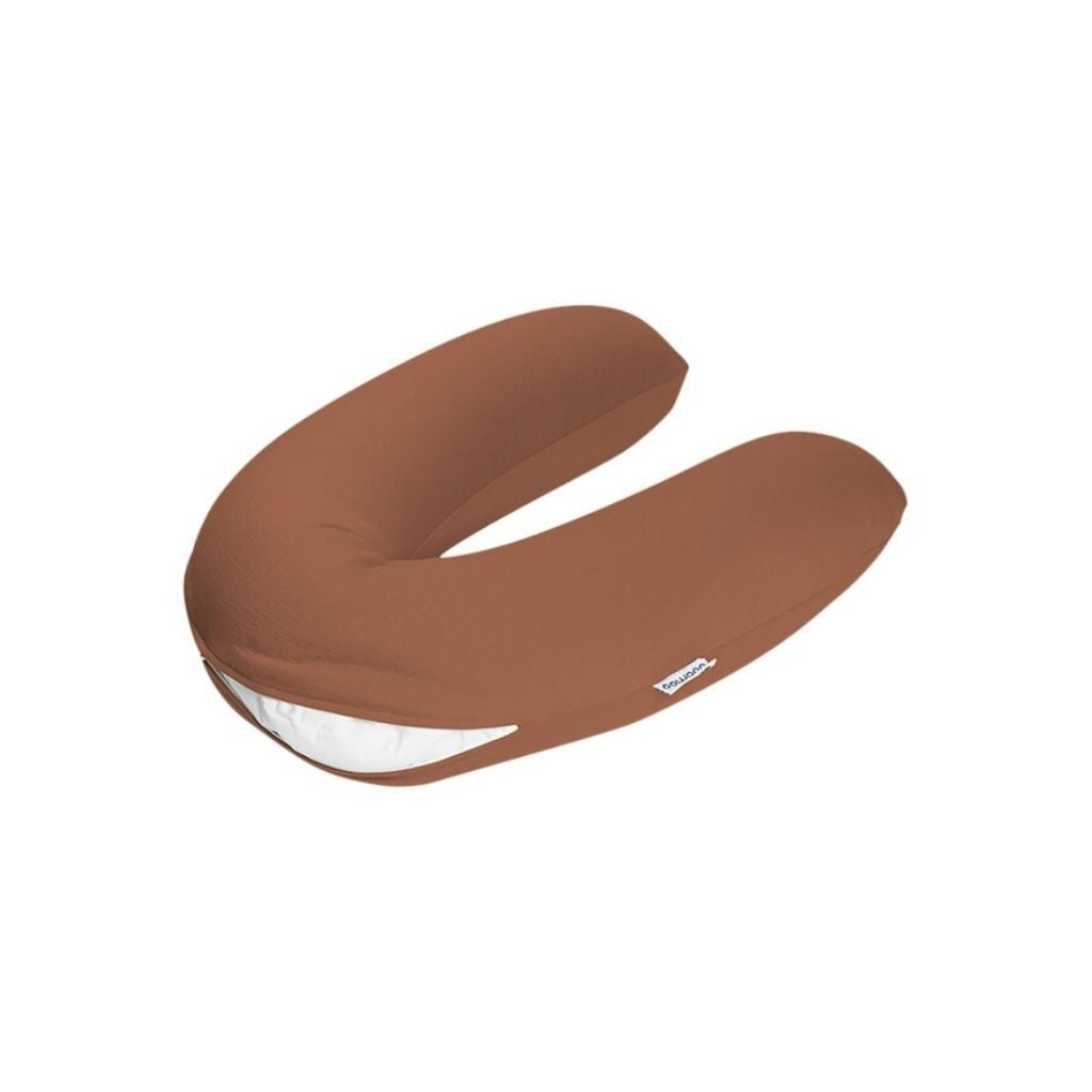 doomoo Housse pour coussin d'allaitement Buddy terracotta