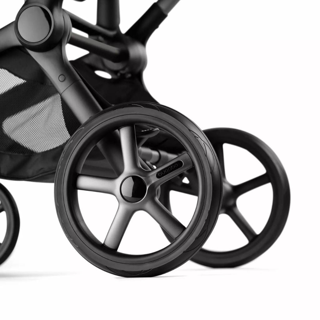 Bugaboo Poussette Fox 5 Renew avec nacelle Black / Dark Cherry