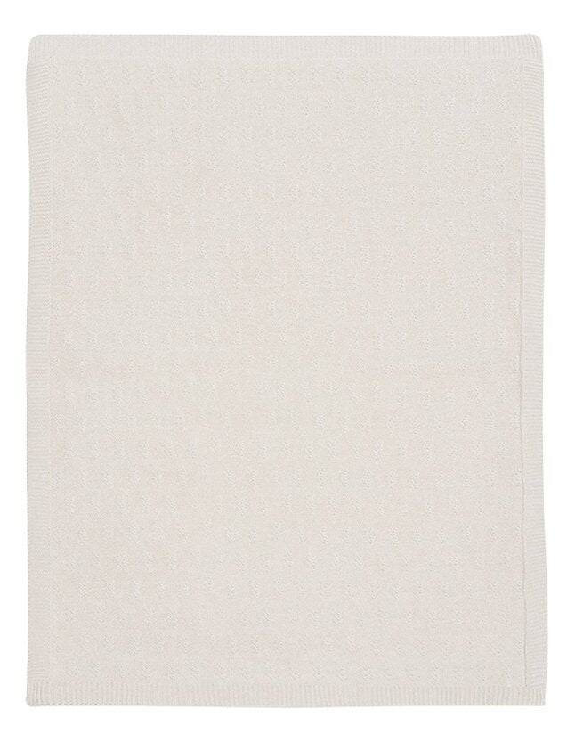 Jollein Couverture pour berceau ou parc Grain Knit Oatmeal