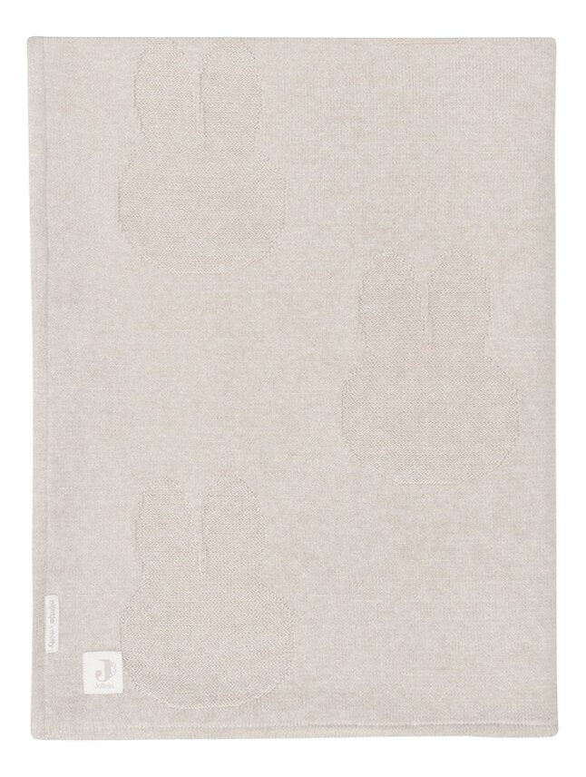 Jollein Couverture pour berceau ou parc Miffy Nougat Coral Fleece