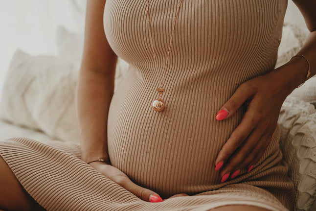 Bola Set grelot de grossesse et bracelet Rose/Gold