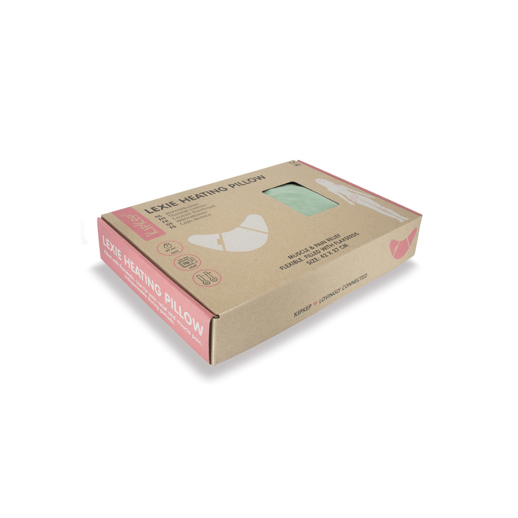 KipKep Warmtekussen Lexie pale green