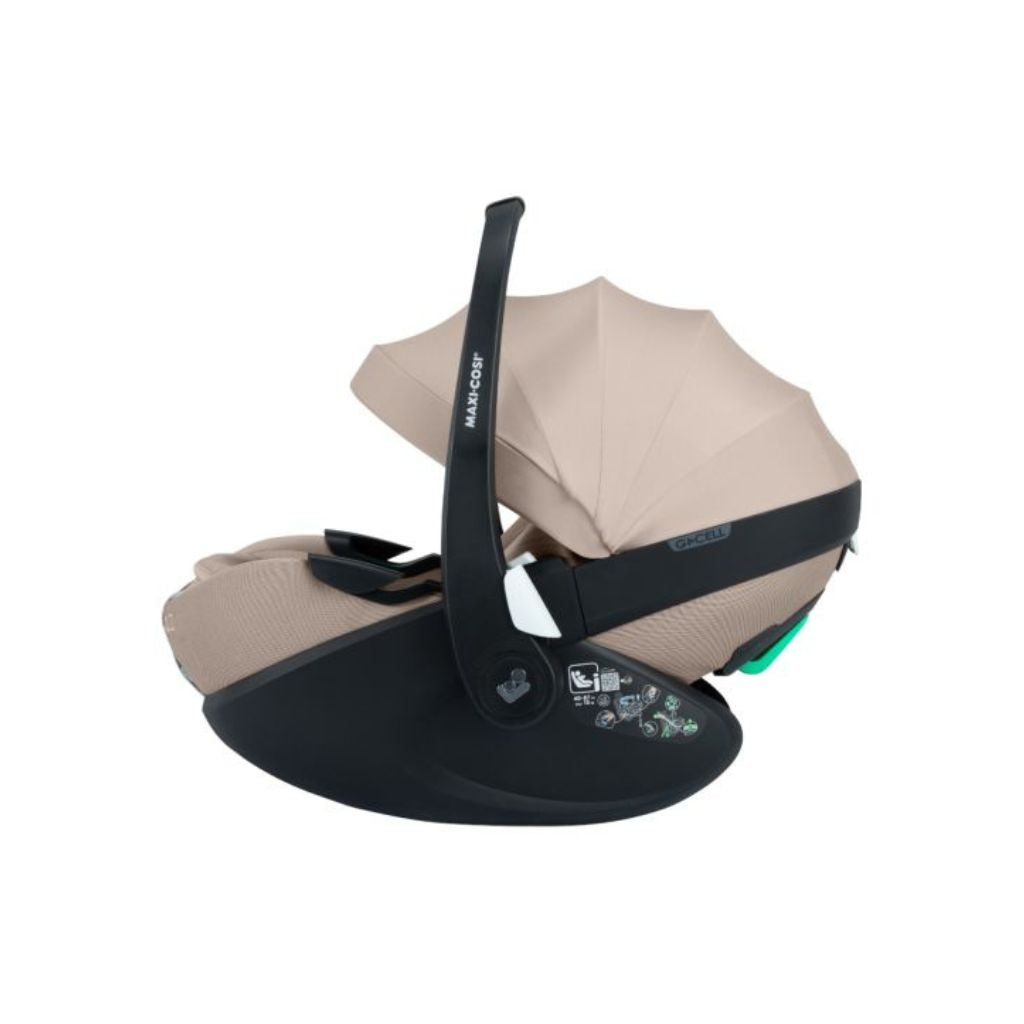 Joolz INFO MC Pebble 360 Pro autostoel GR0 Sandy taupe