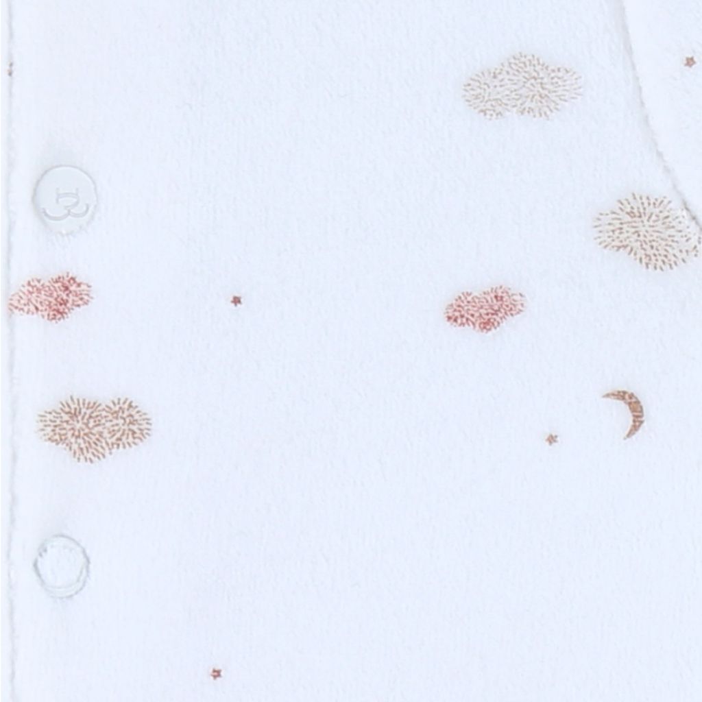 Noukie's Set de 2 pyjamas en velours Fluffy unisexe