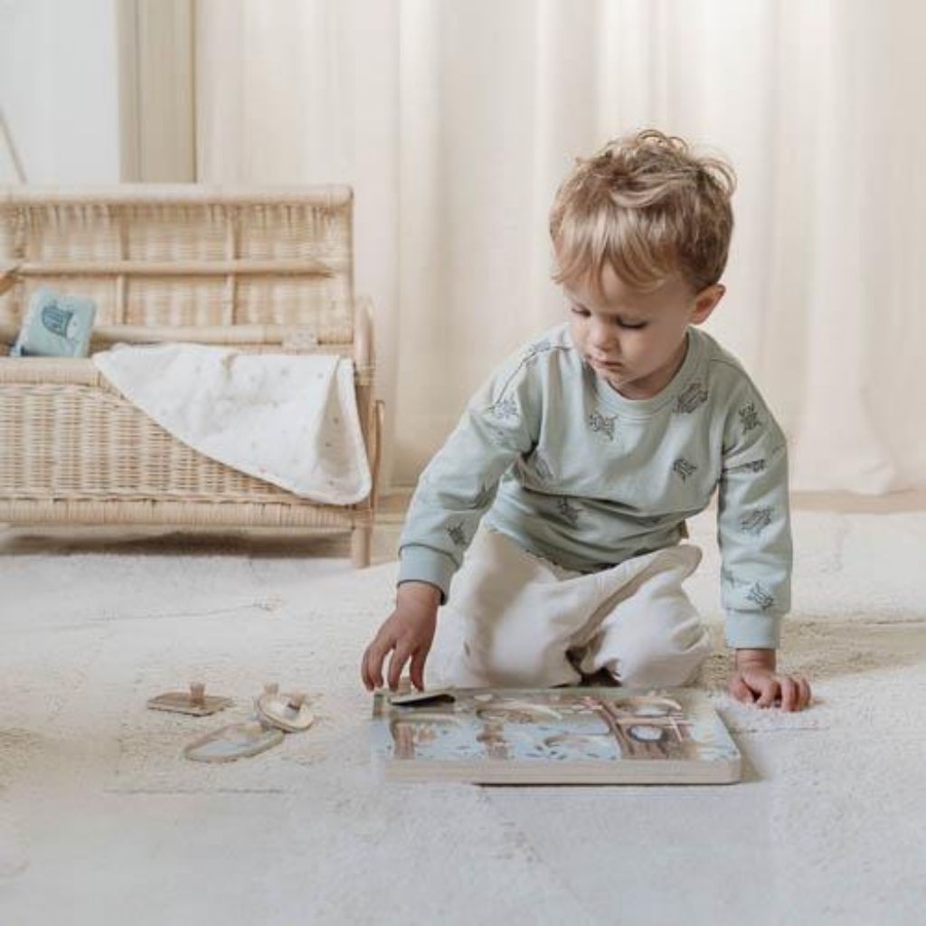 Little Dutch Geluidenpuzzel Forest Friends