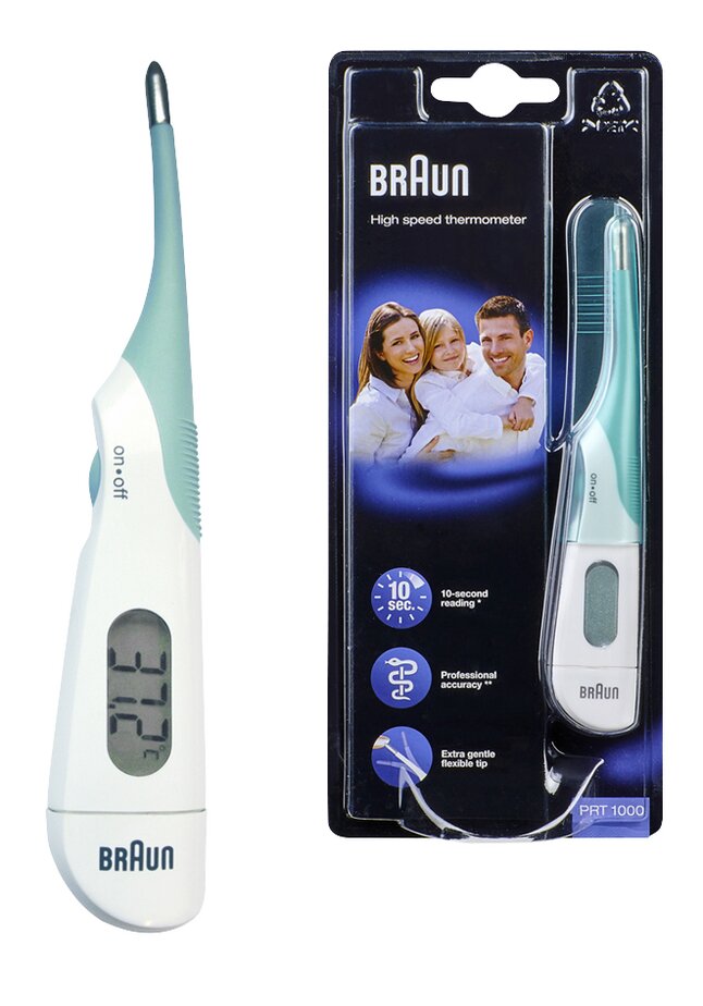 Braun Thermomètre médical numérique PRT1000
