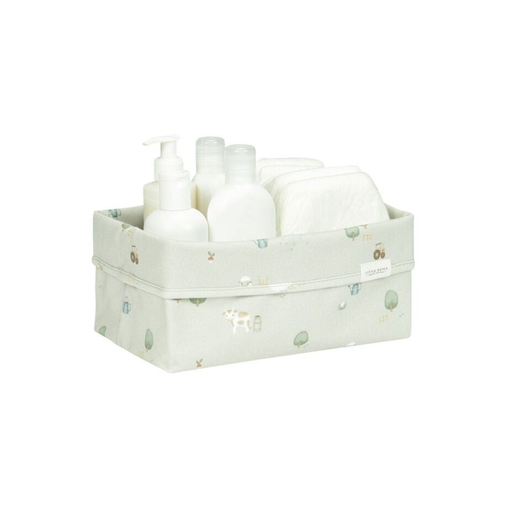 Little Dutch Opbergmand Little Farm Olive Green