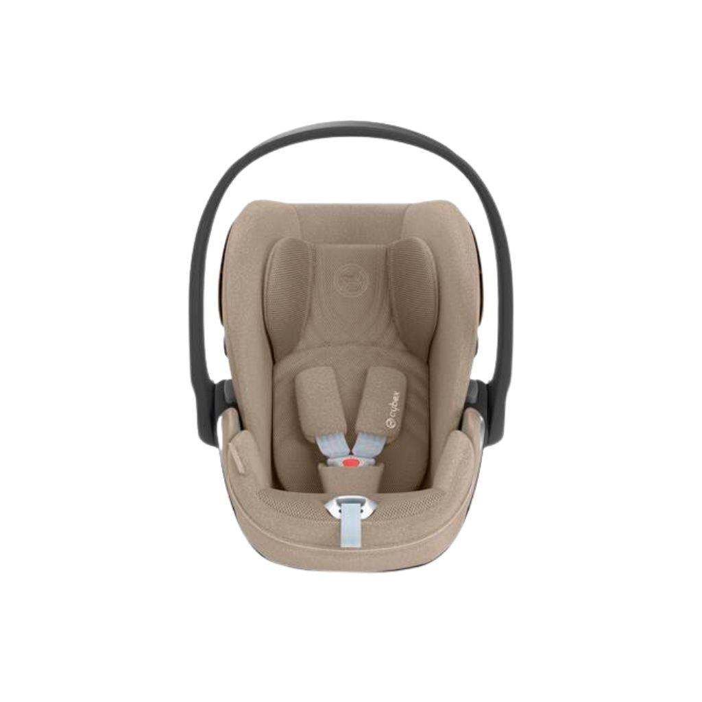 Cybex Siège-auto portable Groupe 0+ Cloud T Plus Cozy Beige