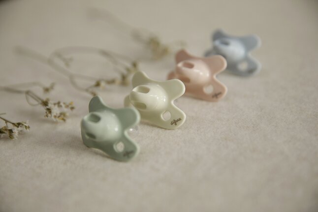 Difrax Sucette + 0 mois Dental Pure Collection Pistache