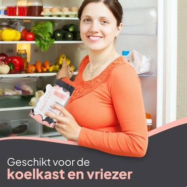 Mammie Bewaarzakjes voor moedermelk 300 ml - 100 stuks