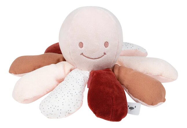 Nattou Peluche d'activités Lapidou Octopus 20 cm