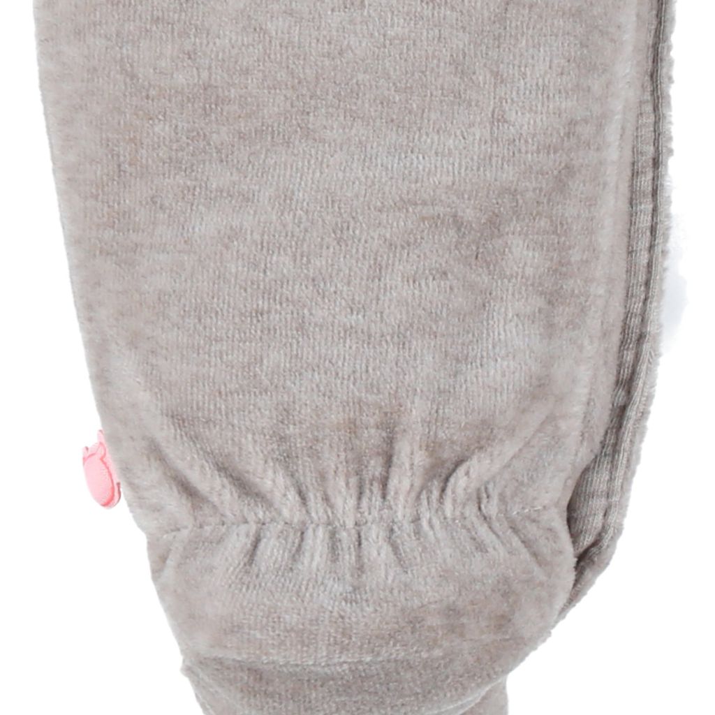 Noukie's Pyjama velours Seal beige unisexe