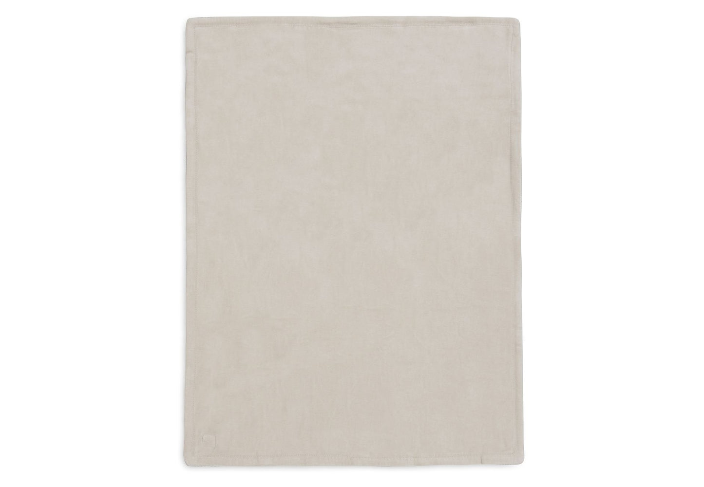 Jollein Deken voor wieg Box Knit Warm Sand/Velvet 75 x 100 cm