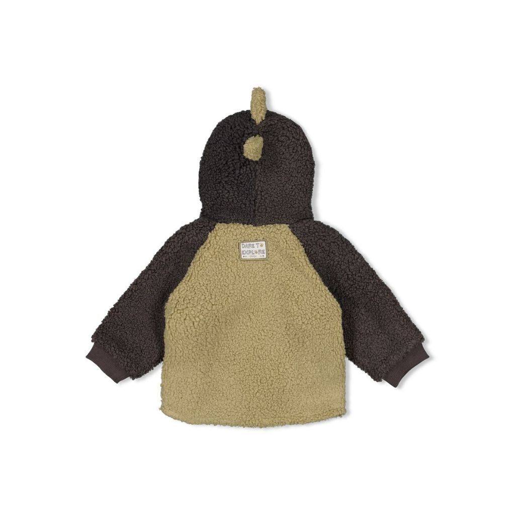 Feetje Veste avec capuche bouclette Rawrsome Green