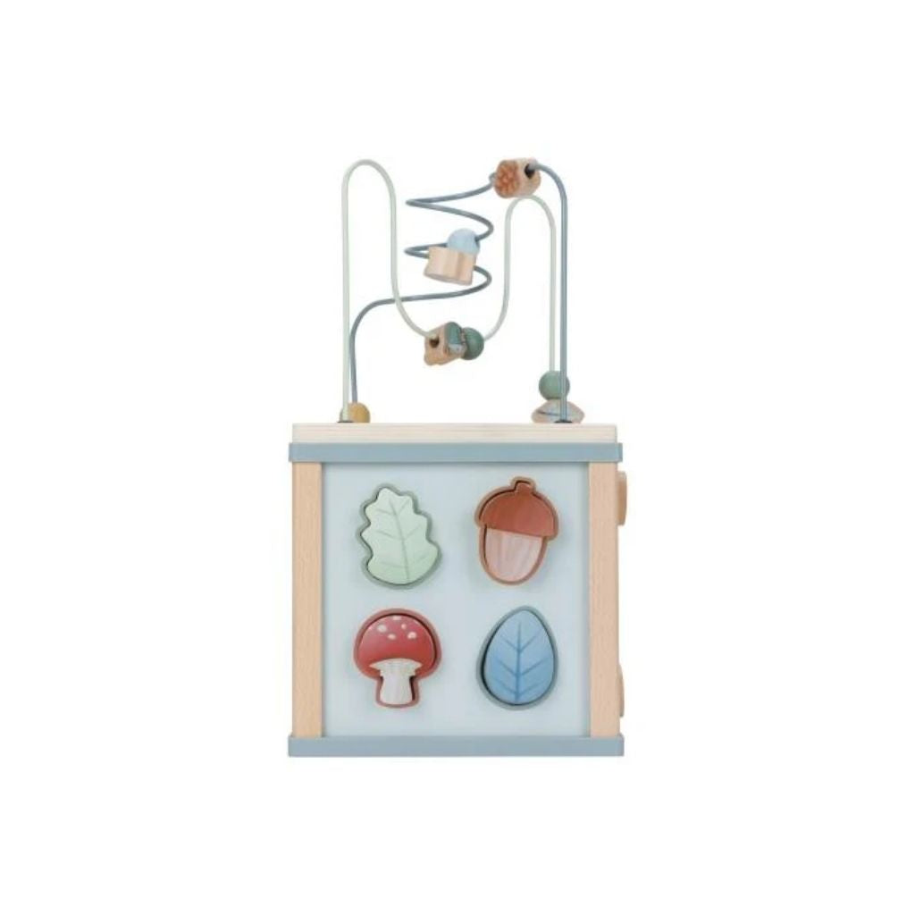 Little Dutch Cube d'activités en bois Forest Friends