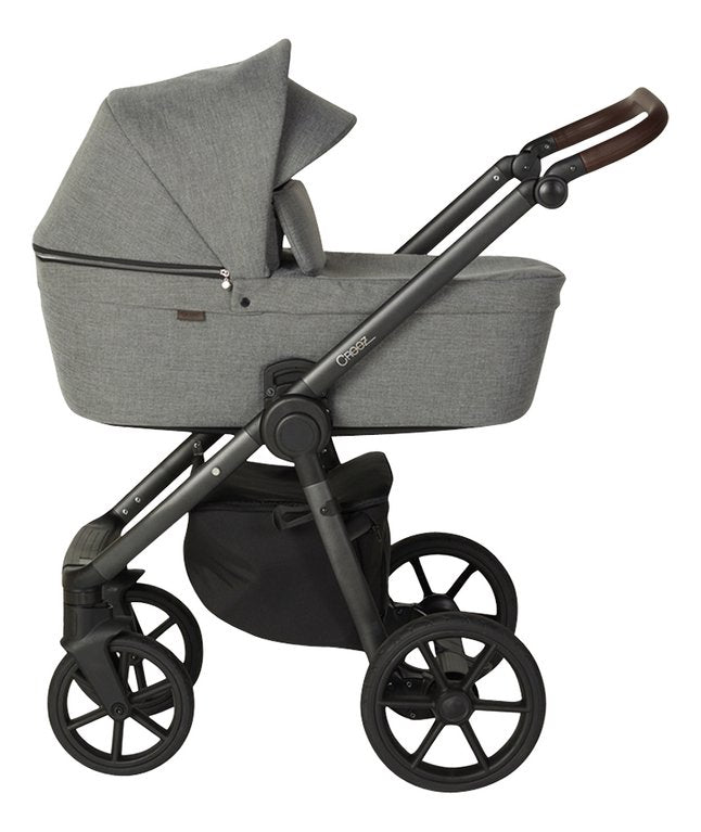 Quax Poussette 3 en 1 Crooz Titanium Grey