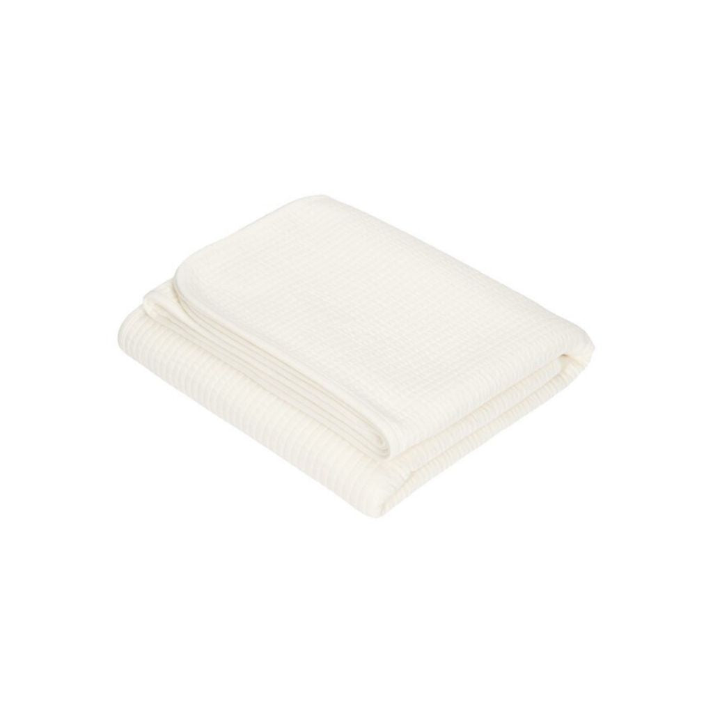 Little Dutch Couverture d'été pour lit Pure Soft White