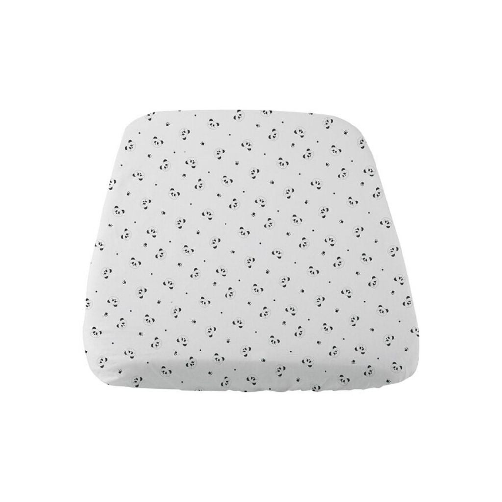 Chicco Drap-housse pour berceau Next to me Panda blanc/noir - 2 pièces