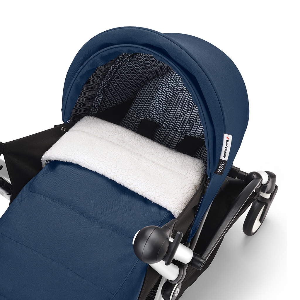 Stokke® Draagmand Newborn pack YOYO 0+ Air France Blue
