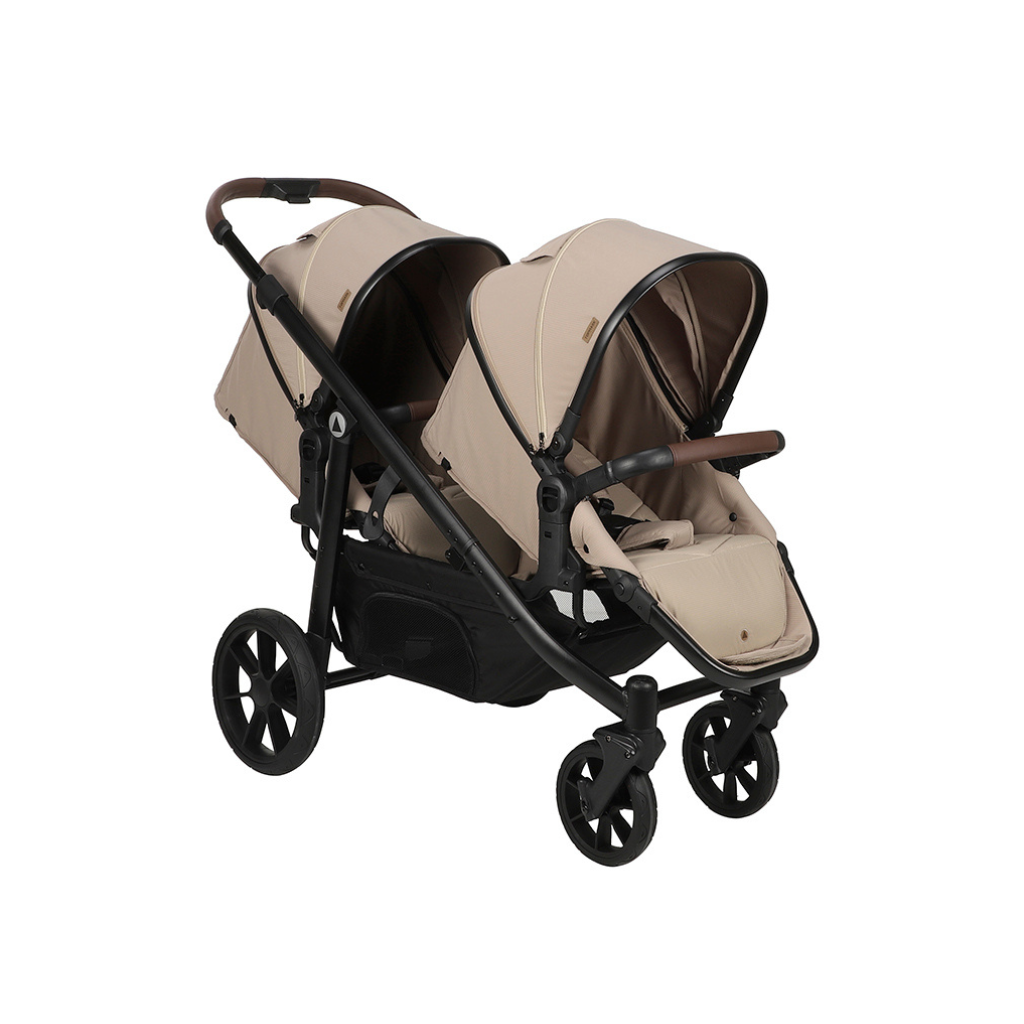 Topmark Duokinderwagen 2 Combi zand