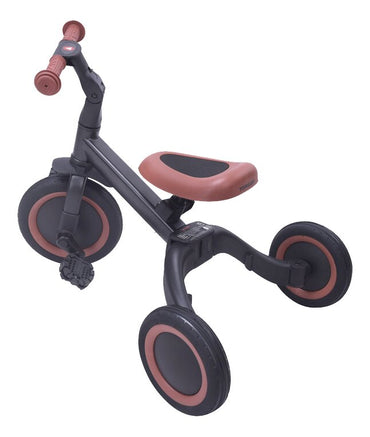 Topmark Driewieler 4-in-1 Kaya zwart