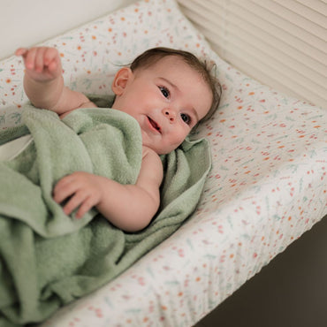 Dreambee Cape de bain Oscar vert Lg 80 x L 80 cm