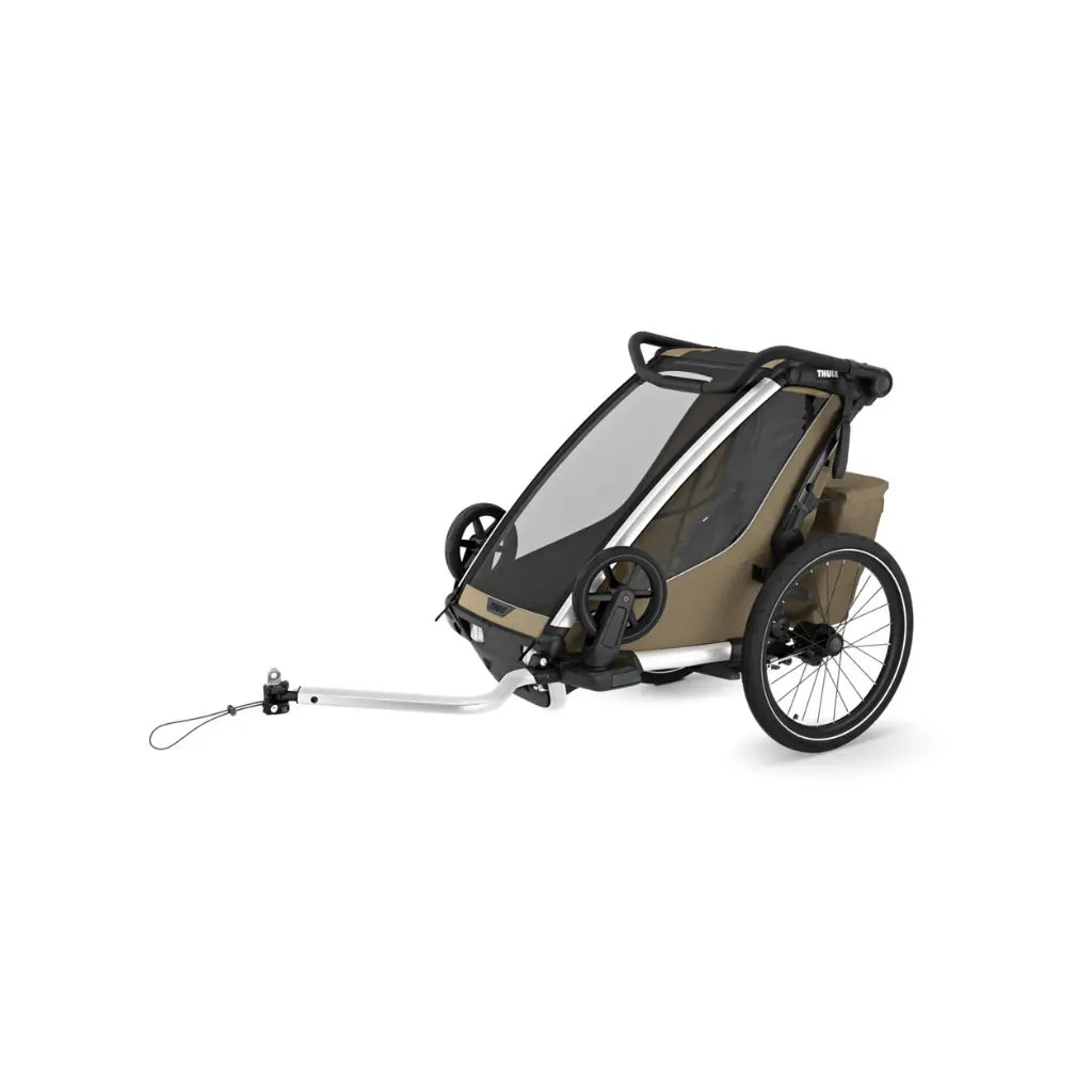 Thule Remorque de vélo Chariot Cross simple Faded Khaki