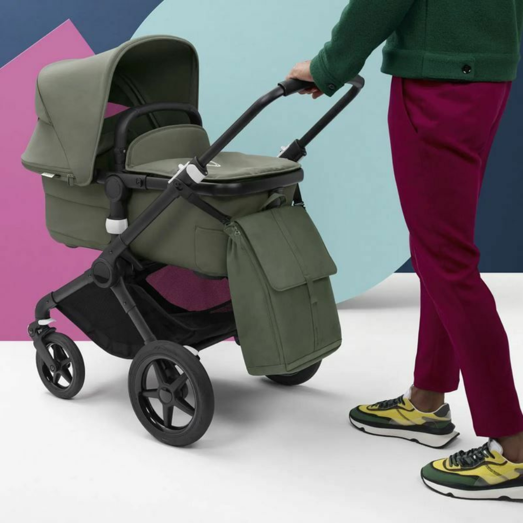 INFO: changing backpack, Bugaboo, forest green