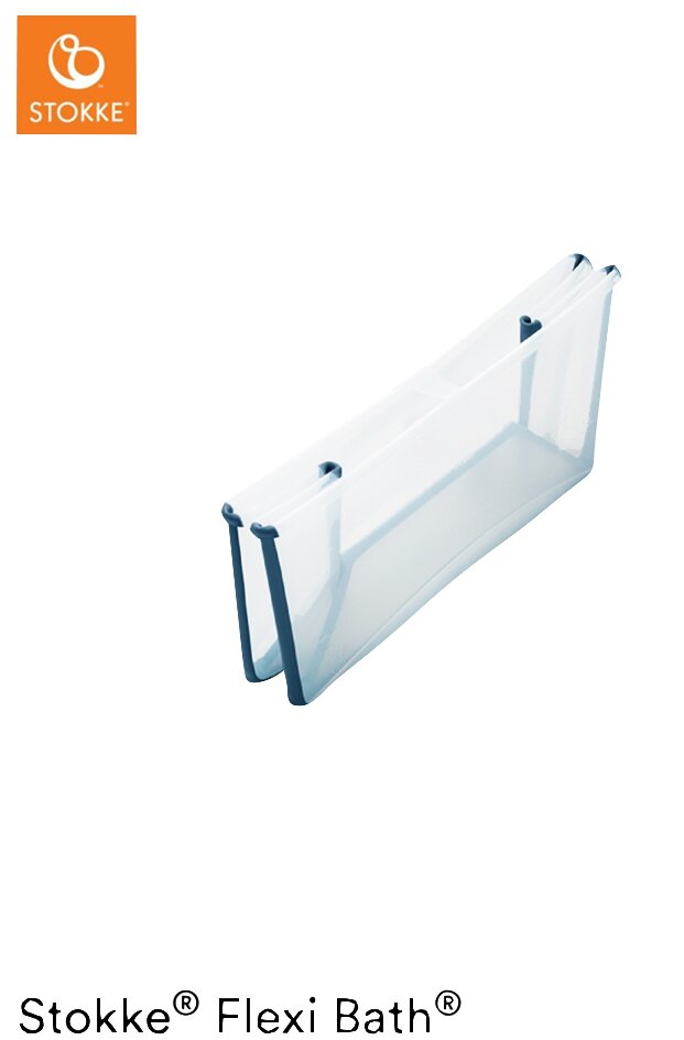 Stokke® Baignoire Flexi Bath® Transparent Blue