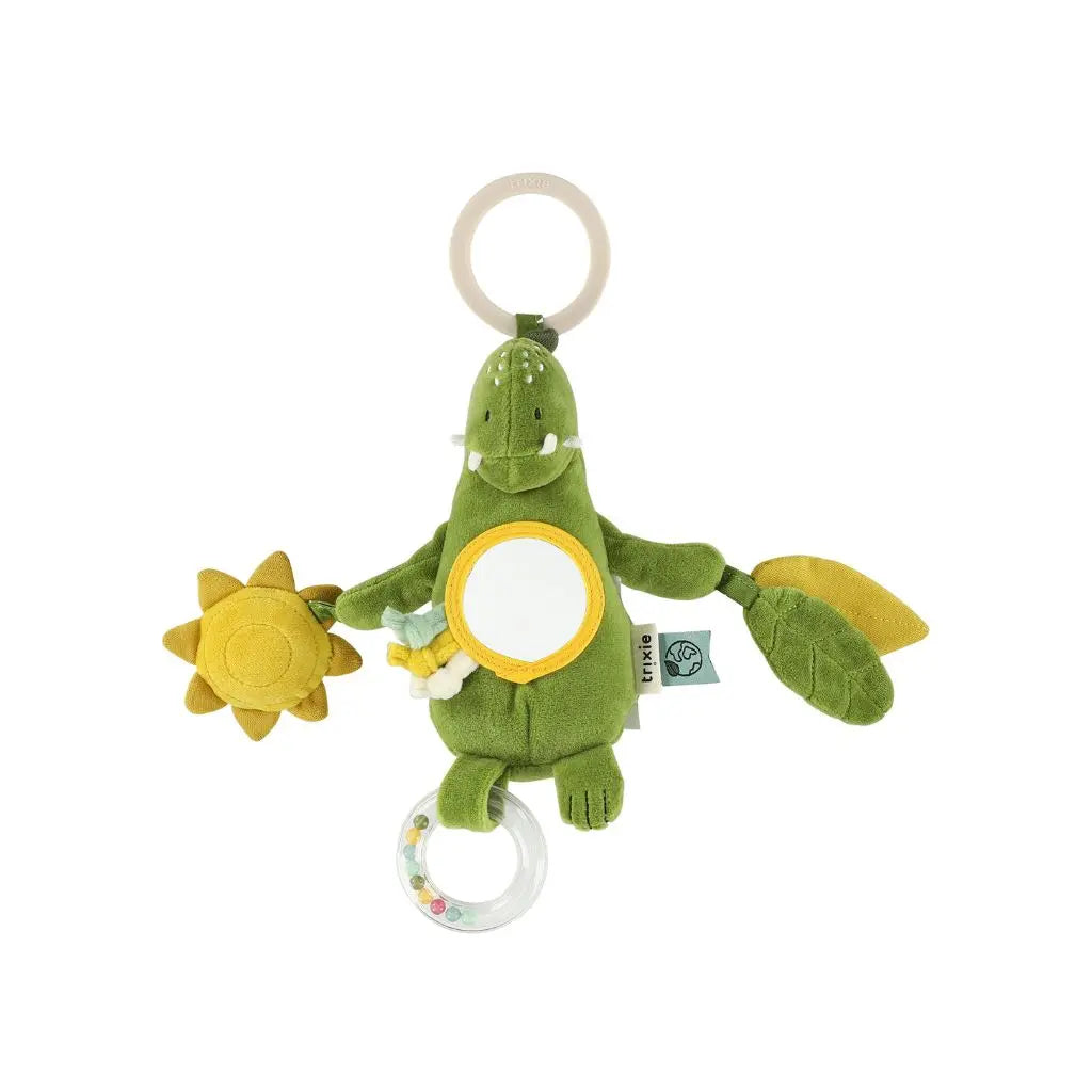 Trixie Baby Hangend activiteitenspeeltje Mr. Dino groen