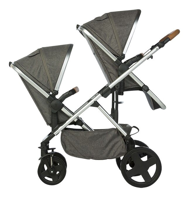 Pericles Poussette double 1GO2 Tweed