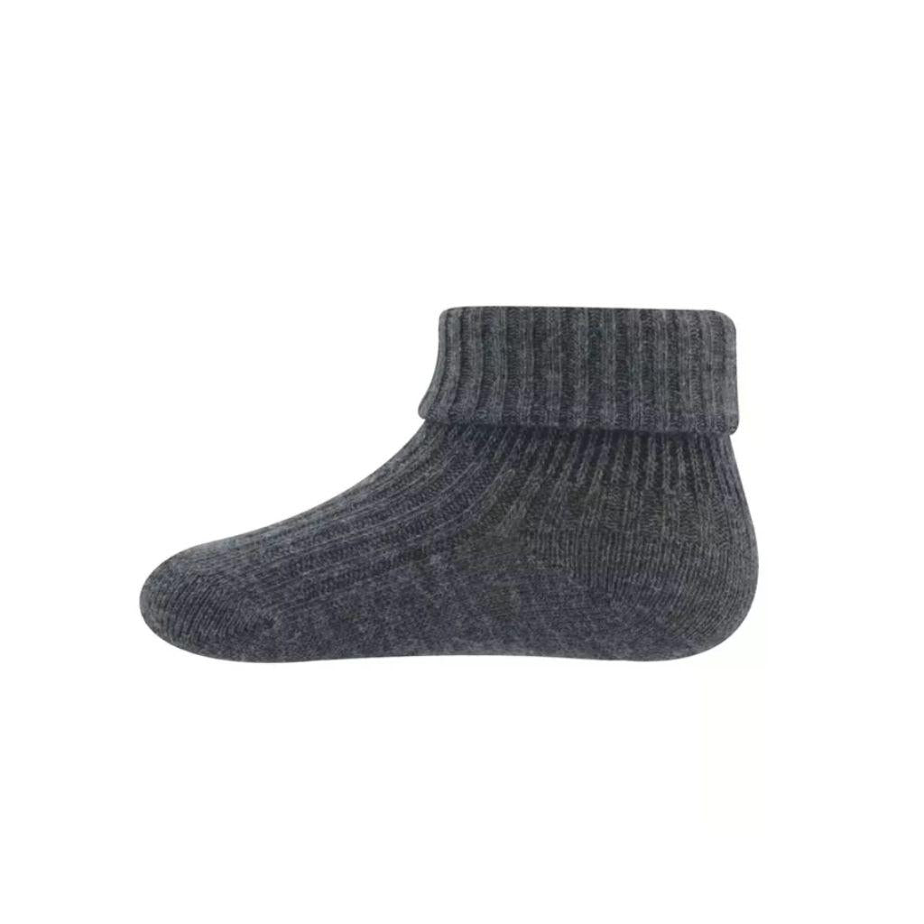 Ewers Paire de chaussettes Rib anthracite/gris