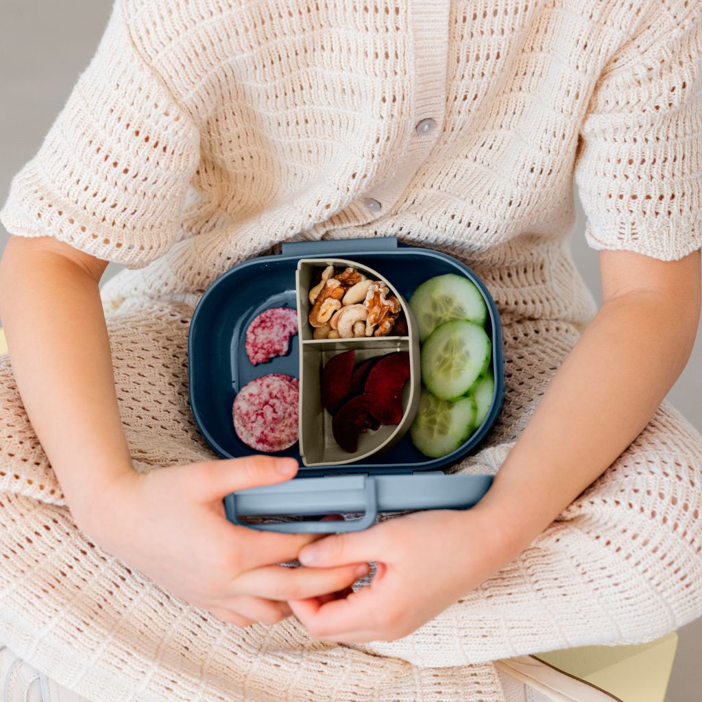 Lässig Snackdoosje Pattern Party blue/green