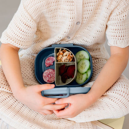 Lässig Snackdoosje Pattern Party blue/green