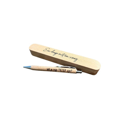Dotti Boîte de stylo "Wil je mijn meter zijn?" NL