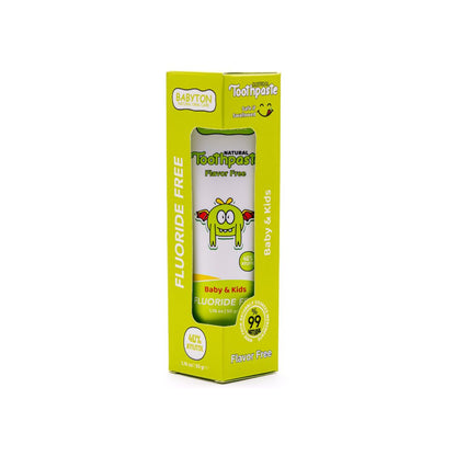 Babyton Dentifrice naturel sans goût 50 g