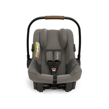 Nuna Siège-auto portable Pipa™ urbn Groupe 0+ Granite (cuir Cognac)