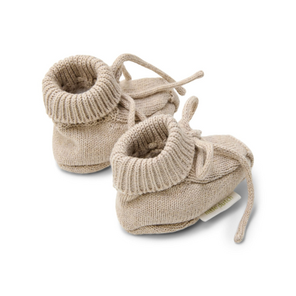 Little Dutch Chaussons tricot Soft Beige unisexe 44/56