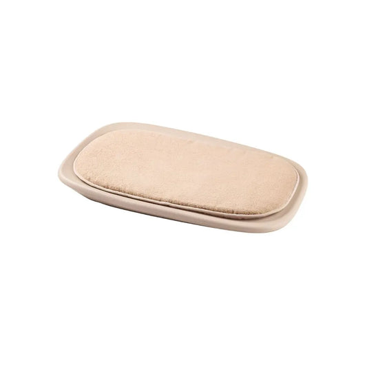 Nattou Matelas à langer Softy beige + coussin réducteur beige
