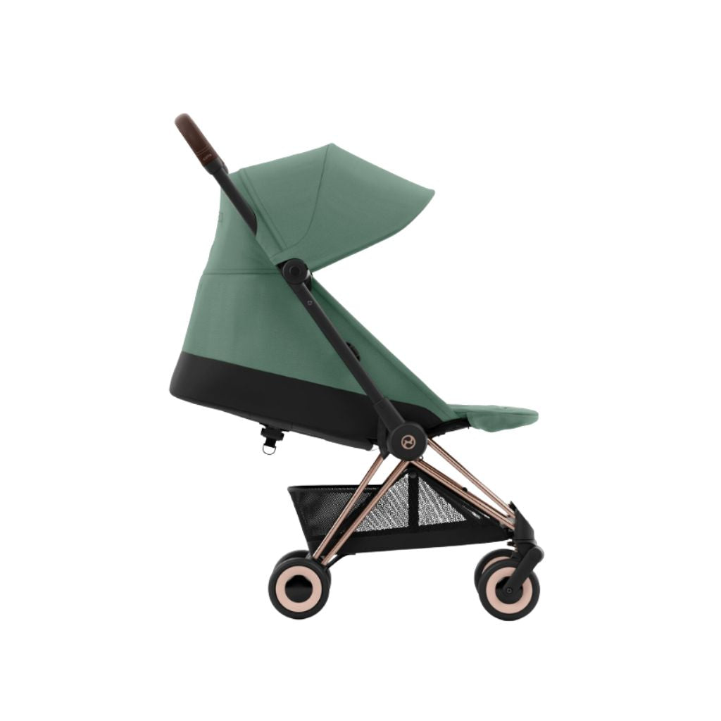 Cybex Buggy Coya Leaf Green Rosegold frame