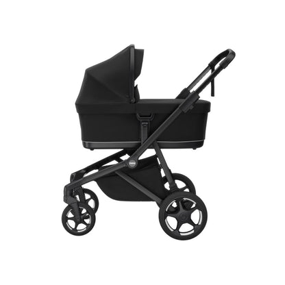 Thule 2-in-1 Kinderwagen Sleek2 Black + Draagmand Black + Gratis Zwarte Voetenzak