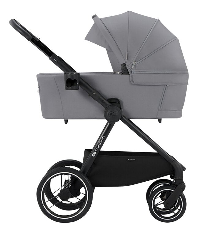Kinderkraft Poussette 3 en 1 Nea Platinum Grey