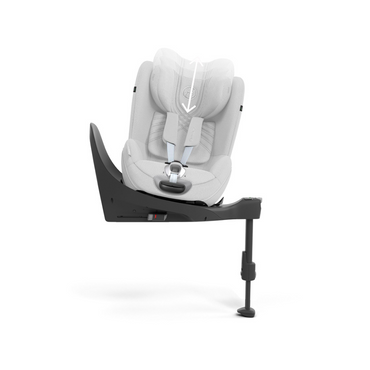 Cybex INFO autostoel GR0+ Sirona T i-Size Tissu Plus - Platinum White