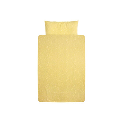 Dreambee Dekbedovertrek voor bed Essentials oker